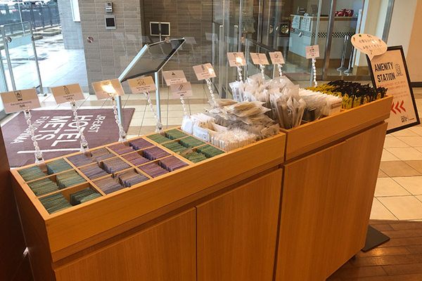 Amenity station