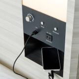 “Convenient Bedside Amenities”