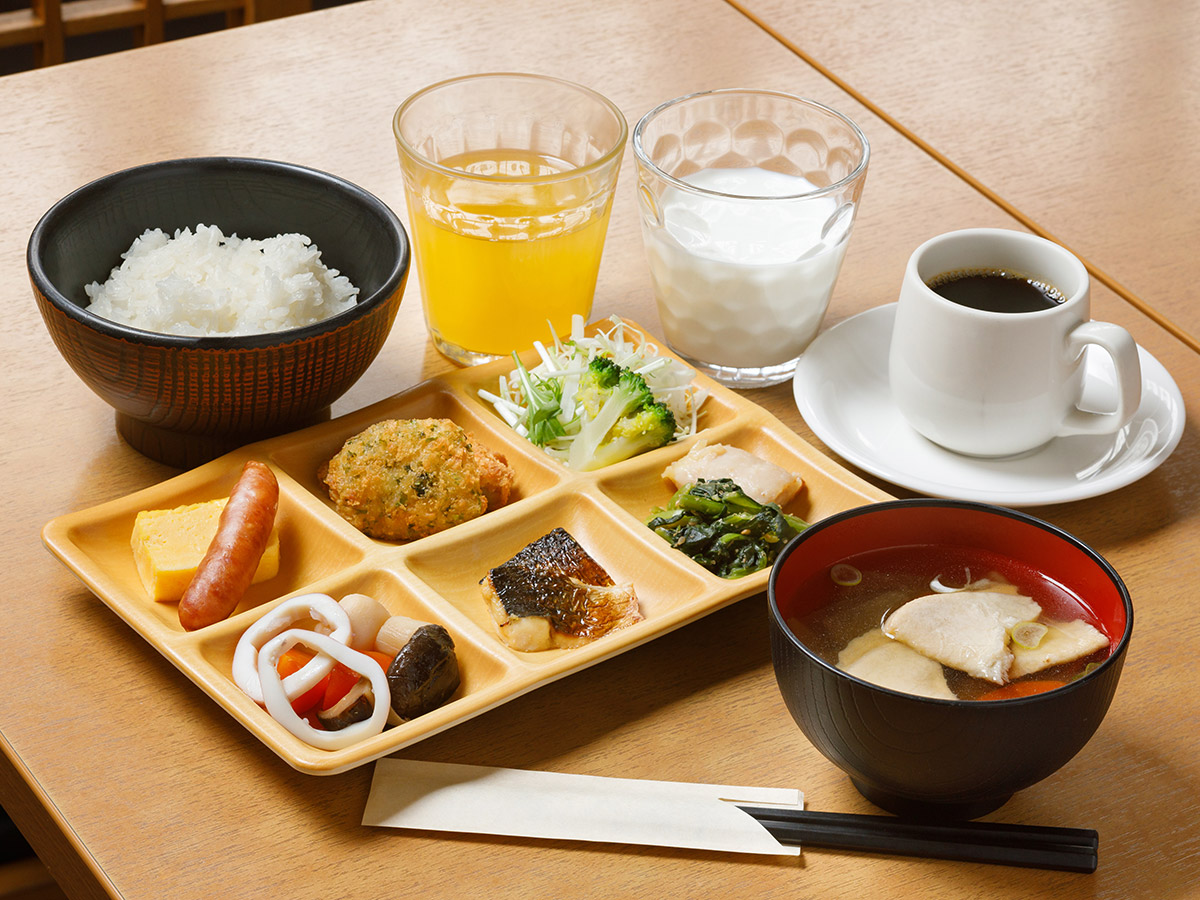 Healthy breakfast featuring locally sourced ingredients