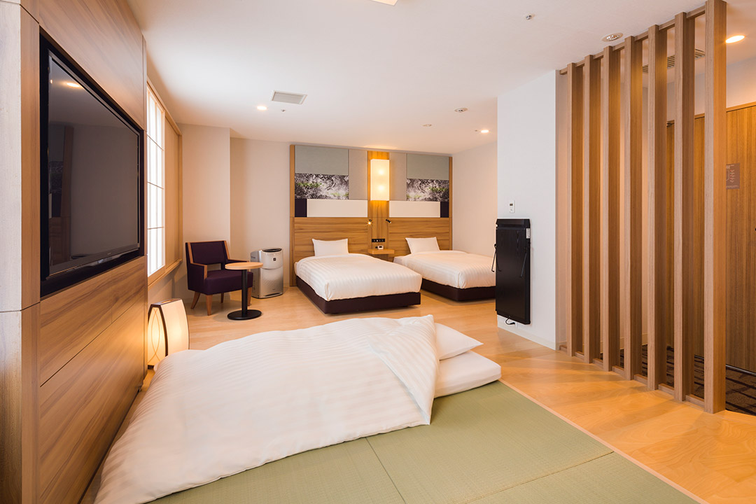 Deluxe Twin & Japanese-style room