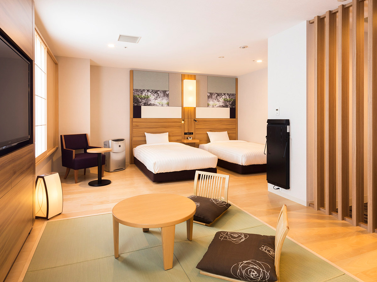 Rooms ideal for business trips and family vacations