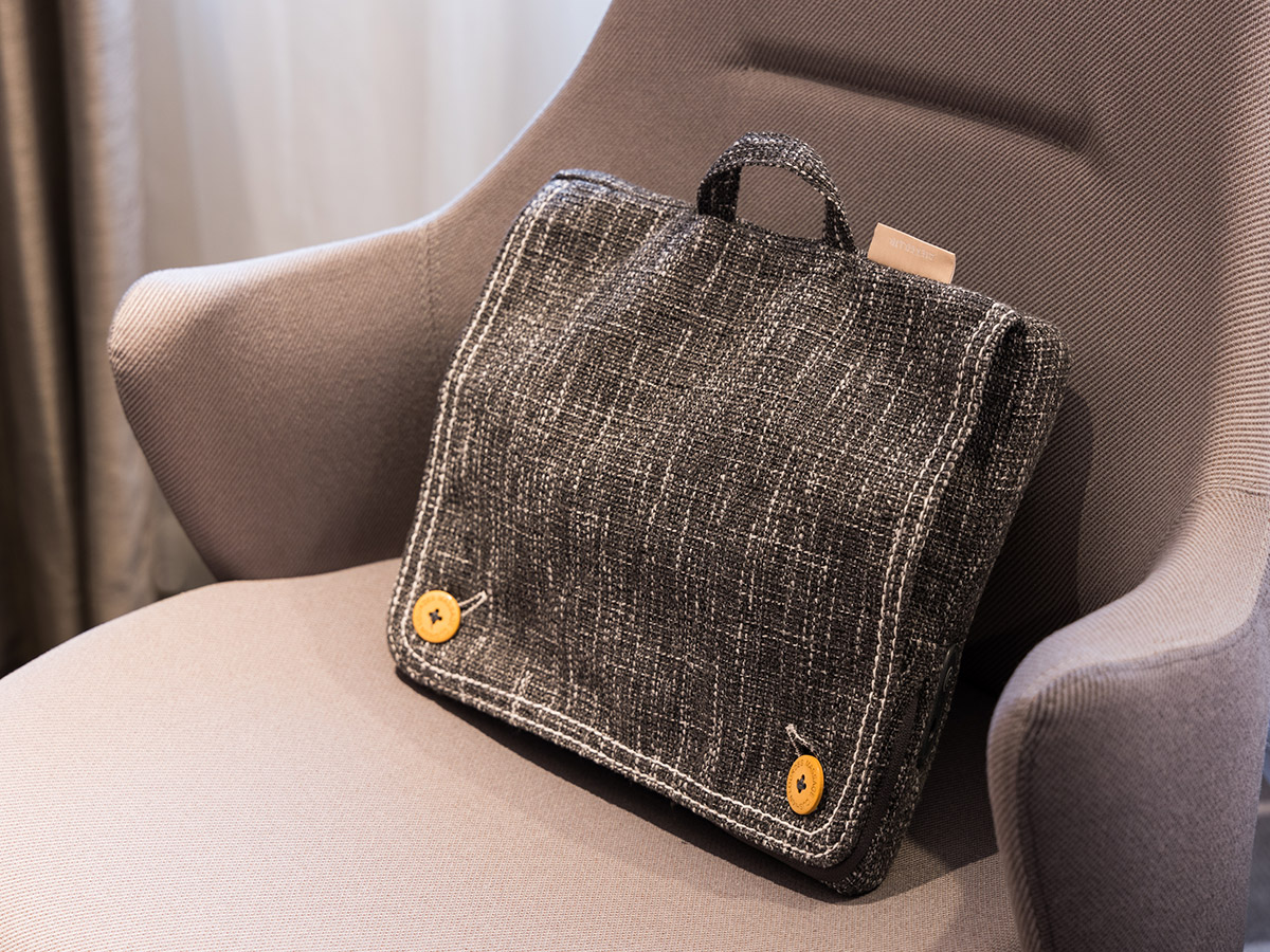 Guest rooms are ideal for working away from the office.