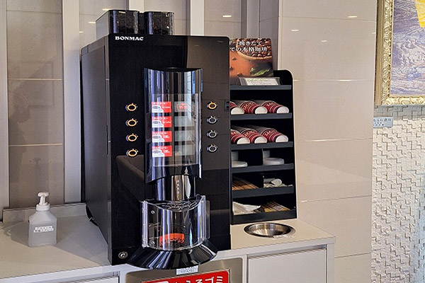フロント コーヒーコーナー