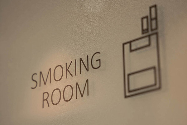 Smoking area